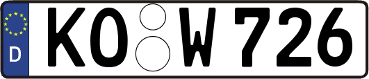 KO-W726