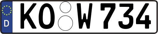 KO-W734