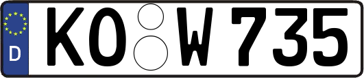 KO-W735