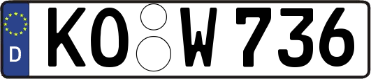 KO-W736