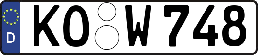 KO-W748