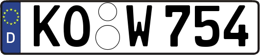 KO-W754