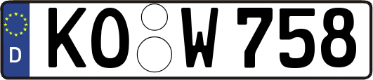 KO-W758