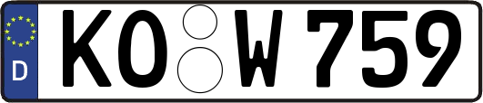 KO-W759