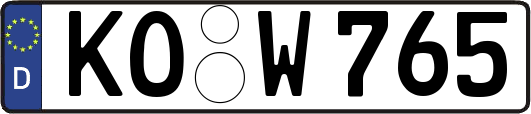 KO-W765