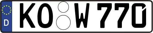 KO-W770