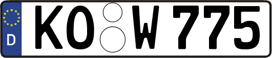 KO-W775