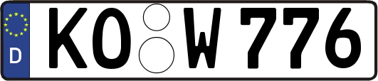 KO-W776