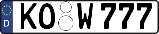 KO-W777