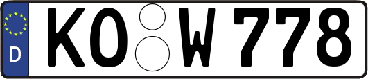 KO-W778