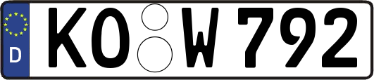 KO-W792