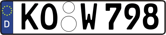 KO-W798