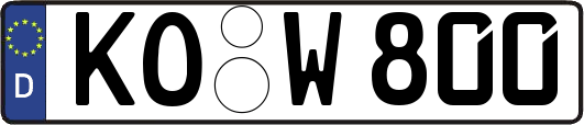 KO-W800