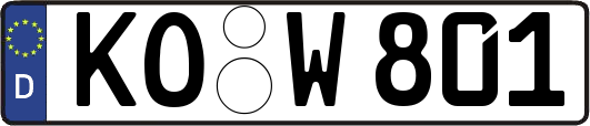 KO-W801
