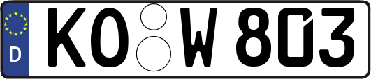KO-W803