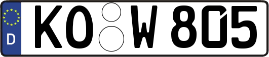 KO-W805