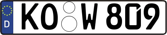 KO-W809
