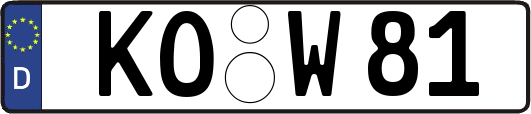 KO-W81