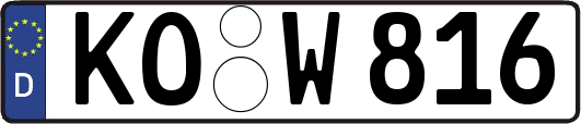 KO-W816