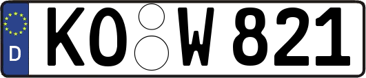 KO-W821