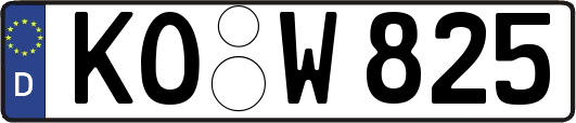 KO-W825