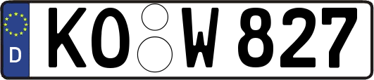 KO-W827
