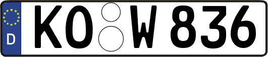 KO-W836