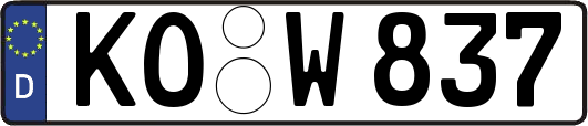 KO-W837