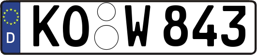 KO-W843