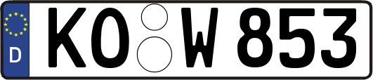 KO-W853