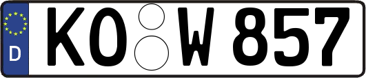 KO-W857
