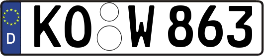 KO-W863
