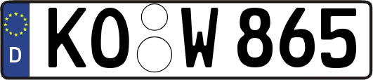 KO-W865