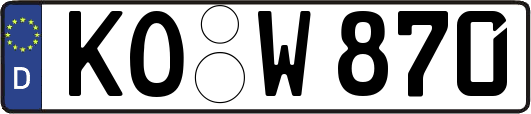 KO-W870