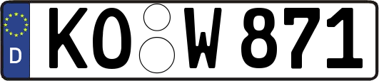 KO-W871