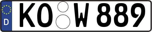 KO-W889