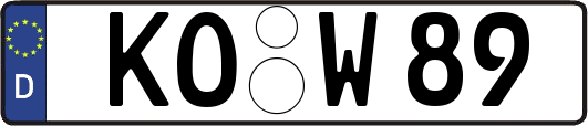 KO-W89