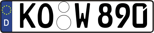 KO-W890