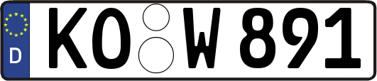 KO-W891