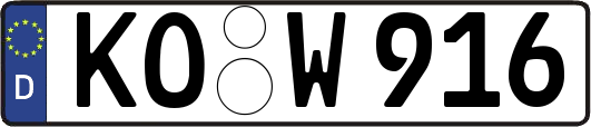 KO-W916