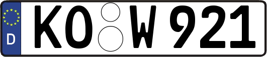 KO-W921