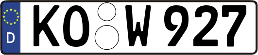 KO-W927