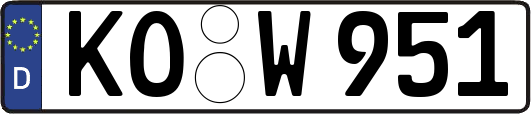 KO-W951