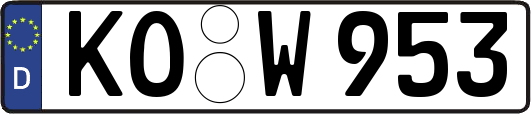 KO-W953