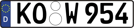 KO-W954