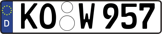 KO-W957