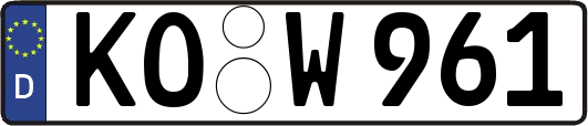 KO-W961