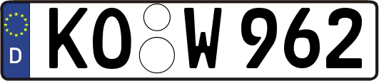 KO-W962