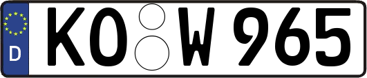 KO-W965