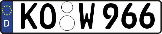 KO-W966